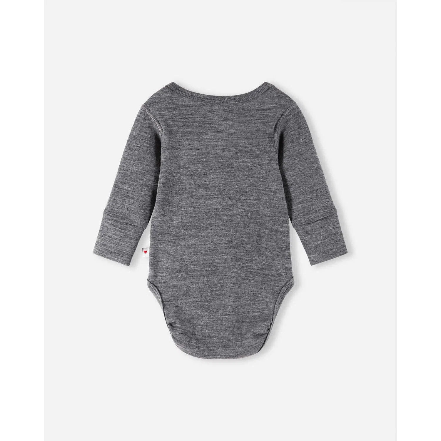 Детский шерстяной боди-комбинезон Reima Merino Utu, Цвет Grau — фото 2