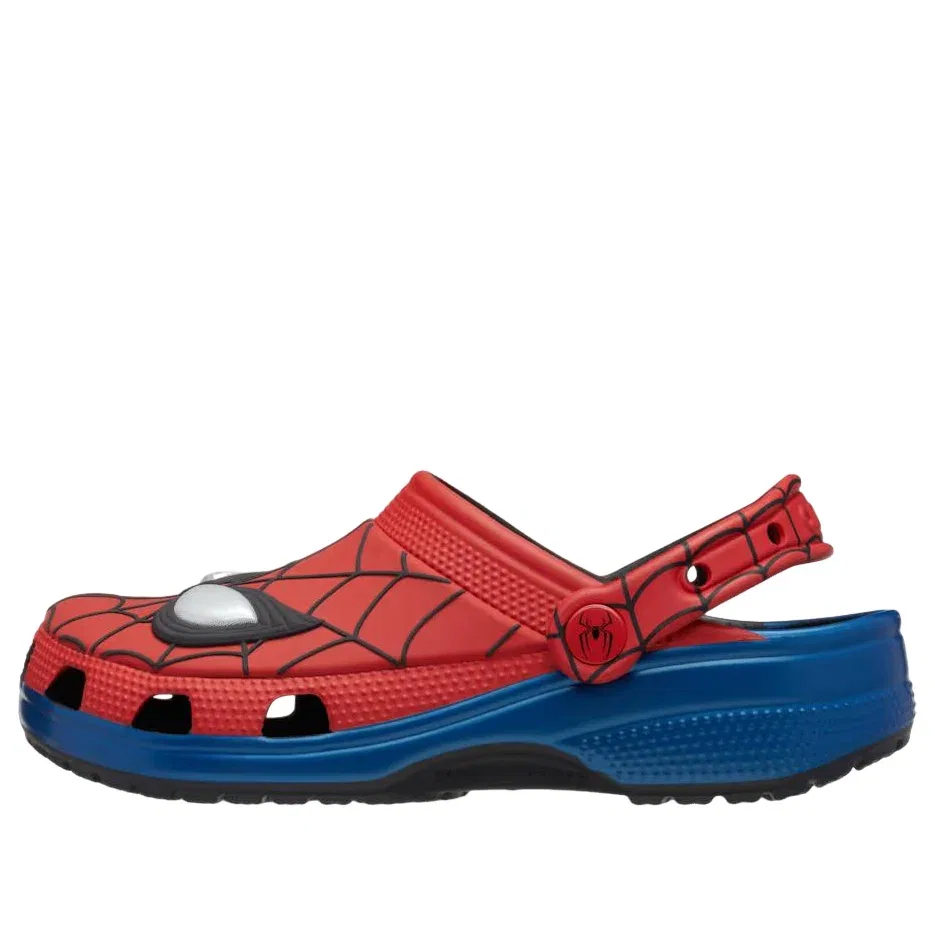 Детские сандалии с резиновым верхом Marvel Classic Clog 'Spider Man' Crocs, Red/Blue/Black