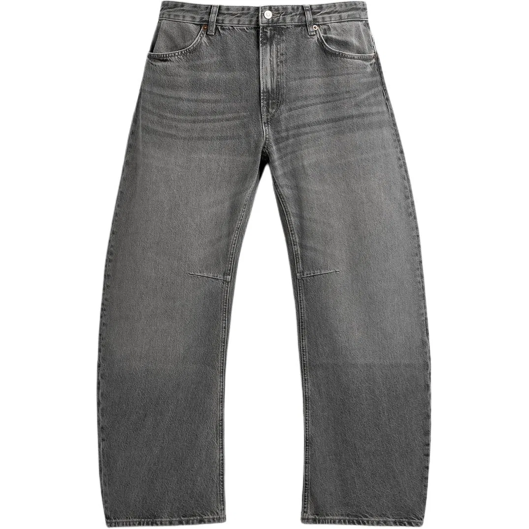 Мужские джинсы широкого кроя, ZARA, Gray
