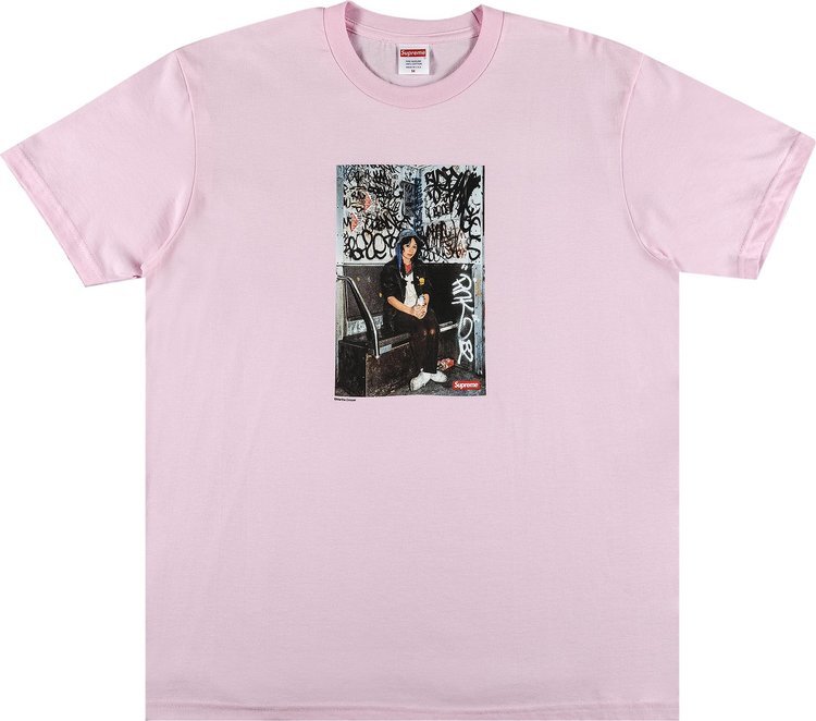

Футболка Supreme x Lady Pink Tee 'Light Pink', розовый