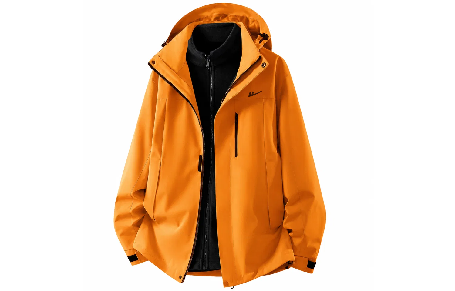 Детская ветровка Light Gray Windbreaker Jackets Unisex Moderate WARRIOR — фото 3