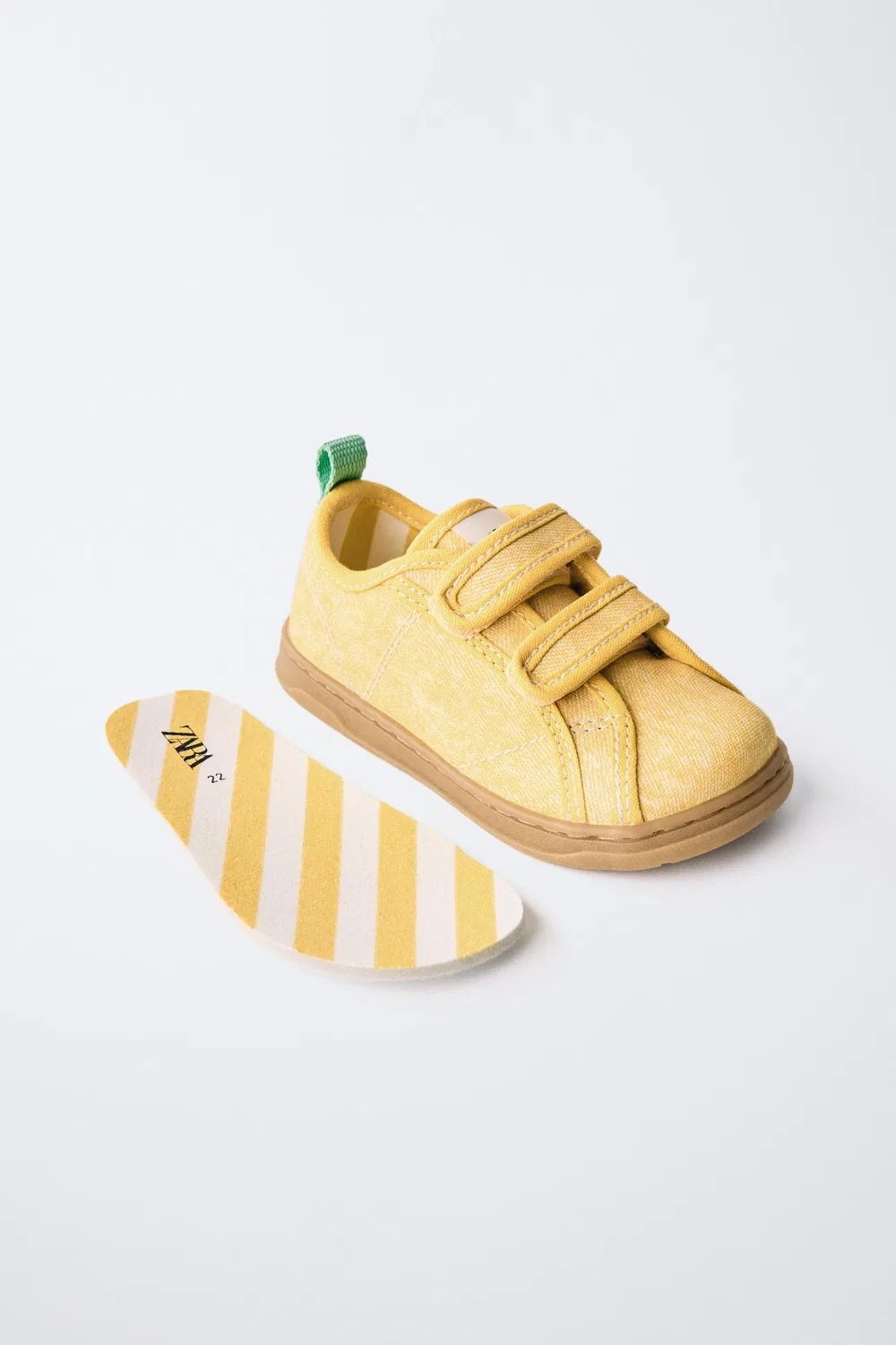 Кроссовки босиком ZARA, Yellow — фото 4