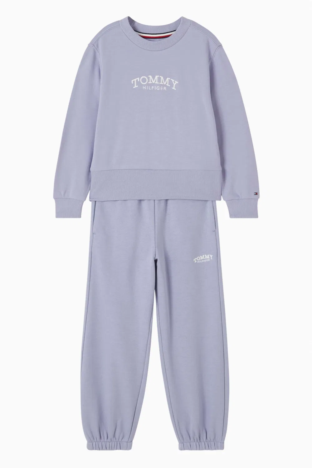 Спортивные штаны с логотипом Monotype Tommy Hilfiger, фиолетовый — фото 2