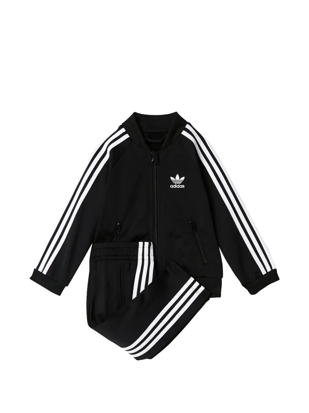 Костюм спортивный Superstar Adidas Kids, черный