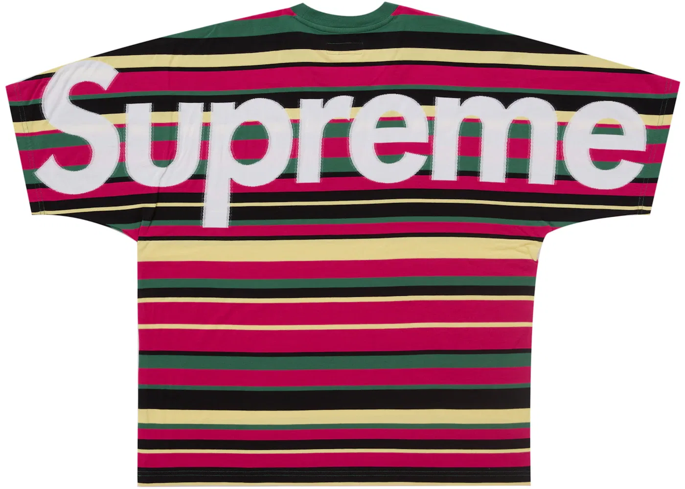 Мужская футболка с принтом Supreme Intarsia S/S Top (SS25), Stripe