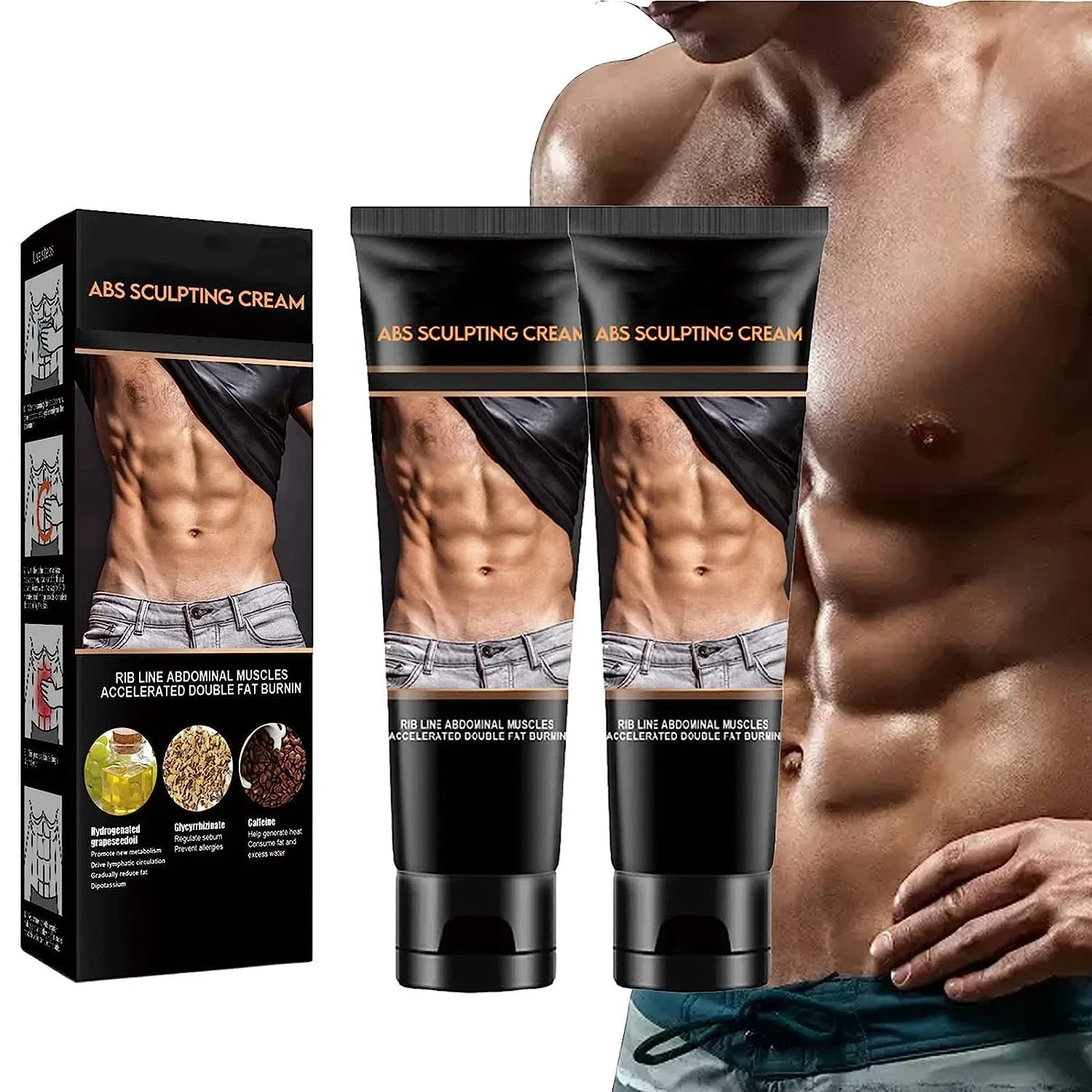 Крем для тела Sculptique Abdominal Body Shaping Cream, 60 г, 02 Exqst