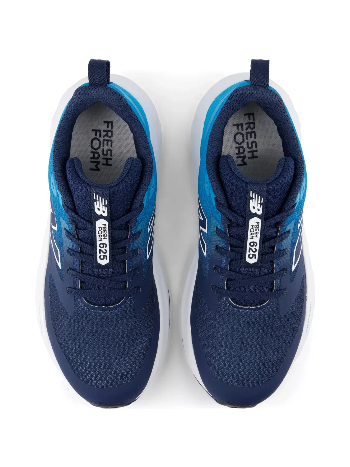Кружевные туфли 625 New Balance Kids, синий — фото 4