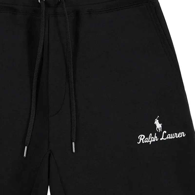 Мужские повседневные шорты прямого кроя Black Polo Ralph Lauren — фото 4