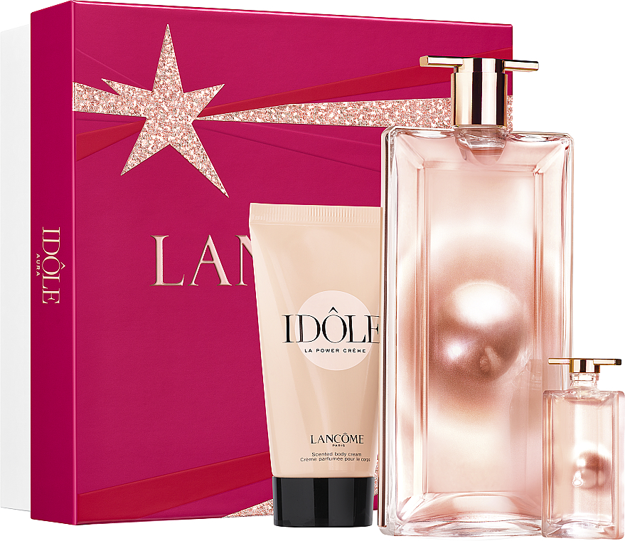 Парфюмерный набор Lancôme Idôle Aura, 3 предмета - фото