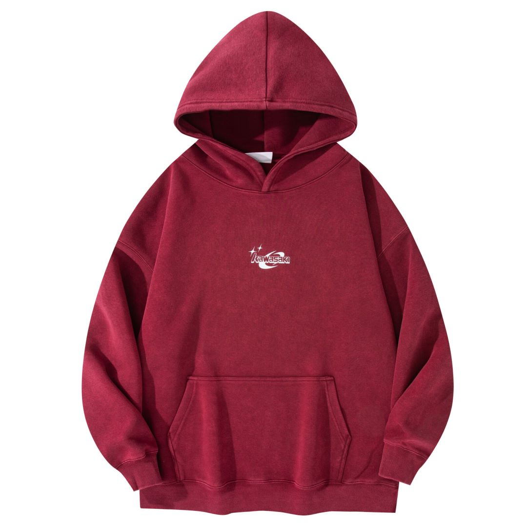 

Унисекс худи Kawasaki, хаки