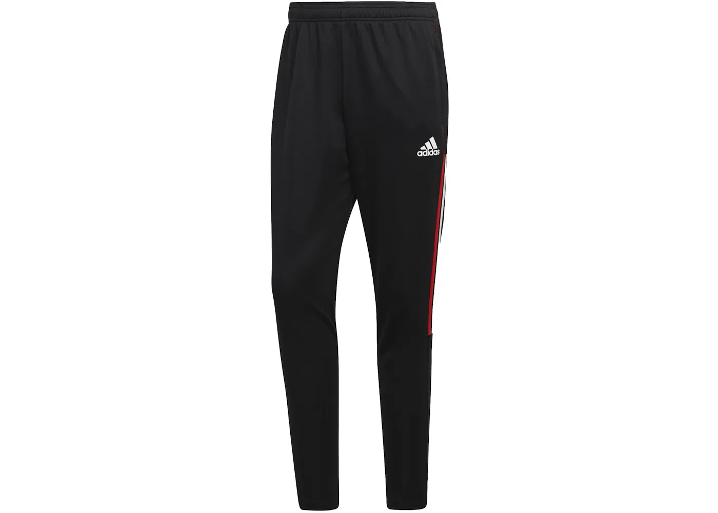 Мужские спортивные штаны с длинными штанинами Adidas Tiro 21, Black/Royal Blue/Vivid Red