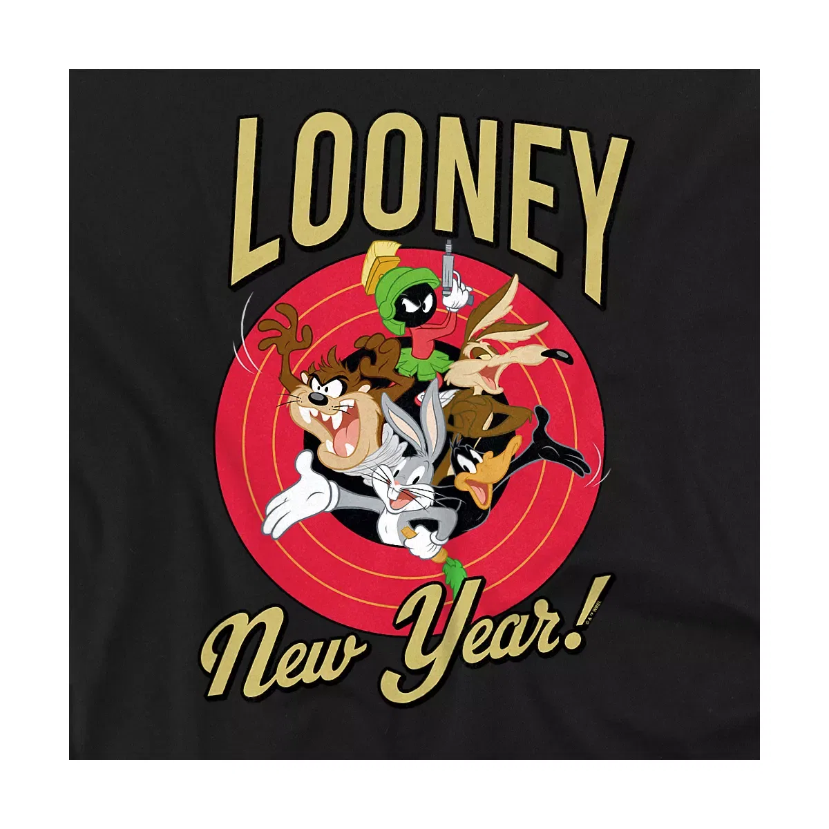 Детское боди для мальчиков с коротким рукавом Looney Tunes, Black — фото 2