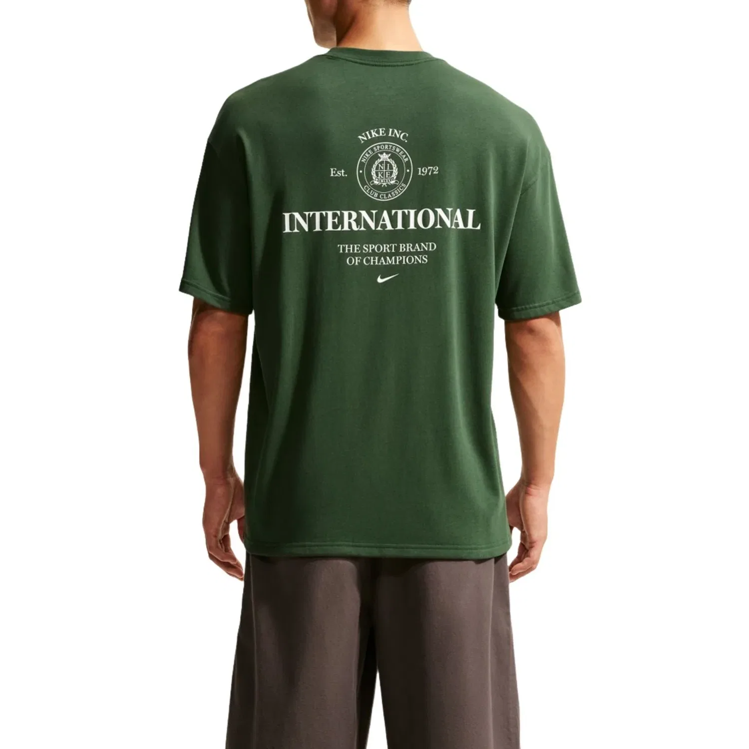 Мужская футболка T-Shirt 'Fir Green' Nike, Fir/Green — фото 4