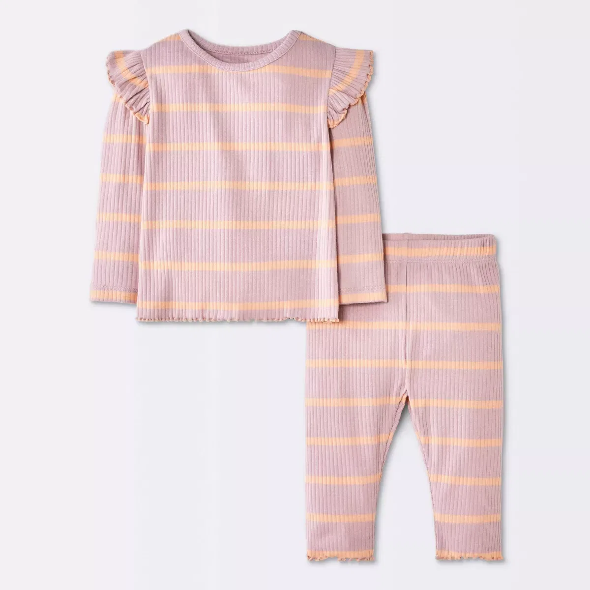 Детский комплект для девочек с длинным рукавом NEWBORN, Pink