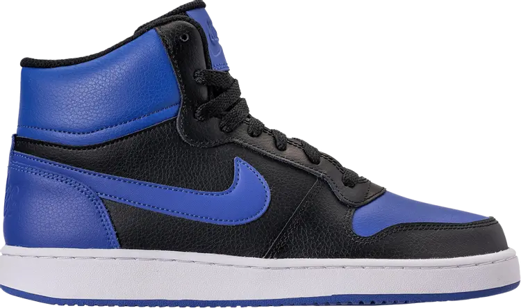 

Кроссовки Nike Ebernon Mid 'Black Game Royal', черный