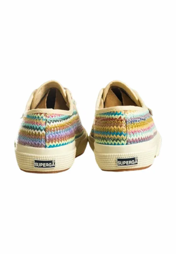 Кроссовки из синтетики Superga Multicolore — фото 4