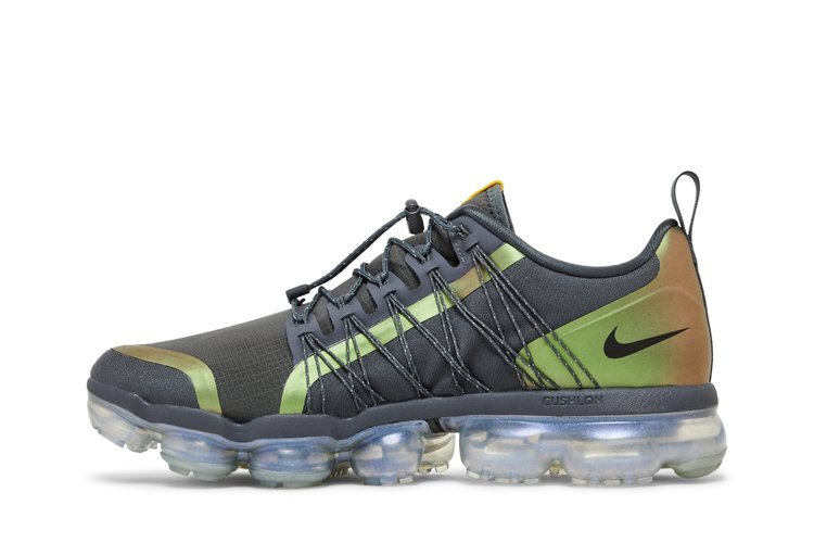 Кроссовки Nike Air VaporMax Utility 'Dark Grey Amarillo', серый — фото 3