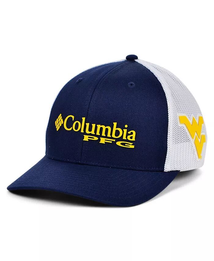

Кепка West Virginia Mountaineers PFG Trucker Columbia, синий