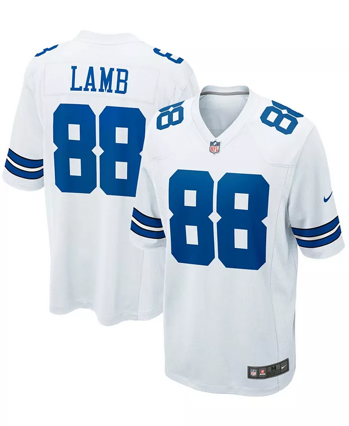 

Мужская альтернативная игровая футболка Dallas Cowboys CeeDee Lamb Nike, белый