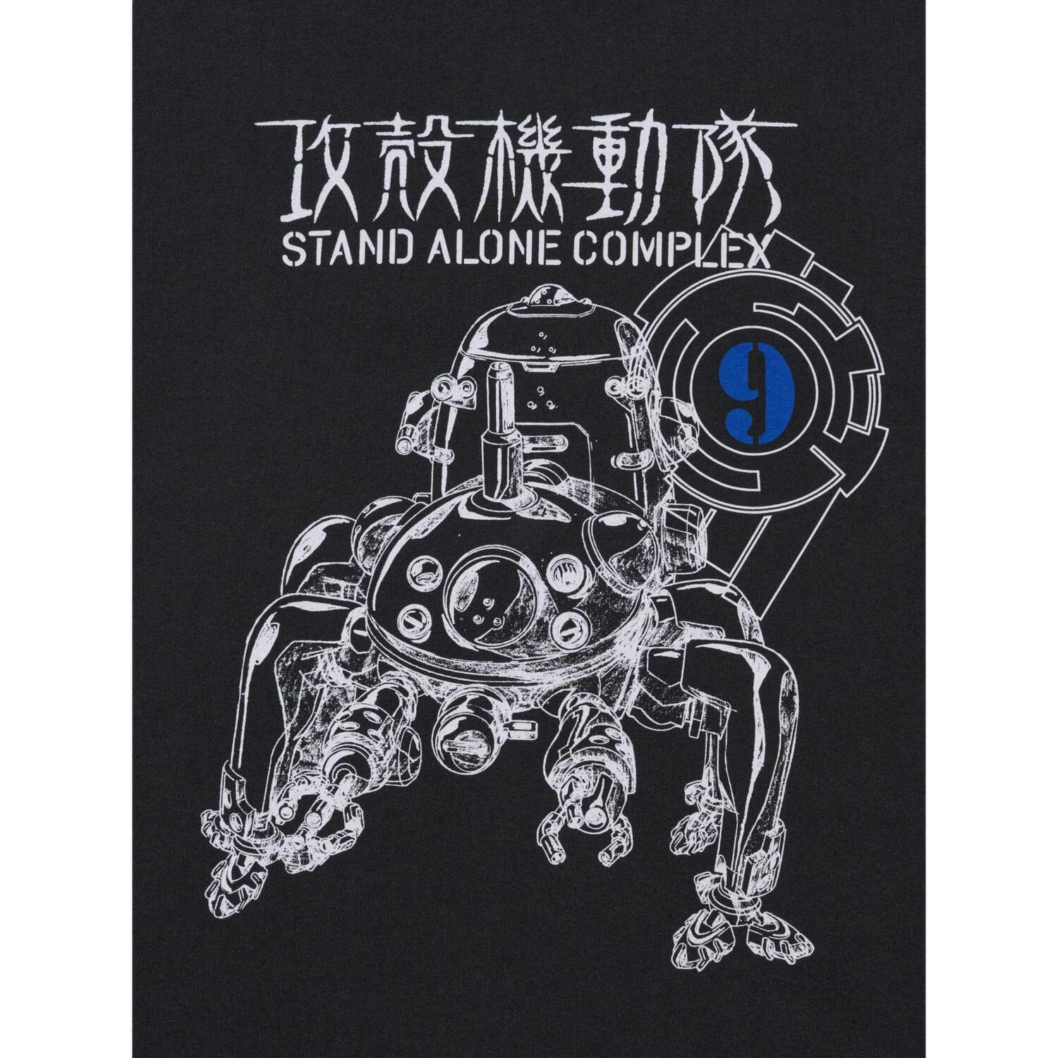 UNIQLO Футболка S.A.C. S.A.C. Collaboration SS25 мужская Black — фото 4