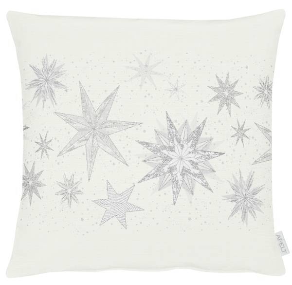 

Наволочка Apelt X-Mas Glam Typ B, 49x5x49 см цвет weiß/silber