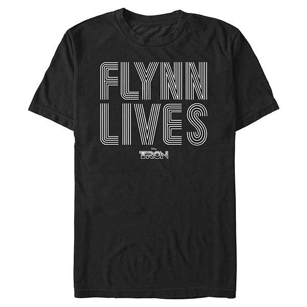 

Мужская футболка с принтом Flynn Lives Disney