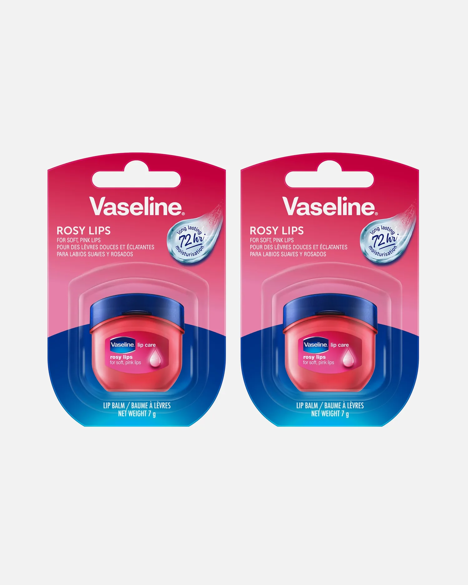Бальзам для губ, бальзам для губ в мини-баночке Vaseline, 1 шт