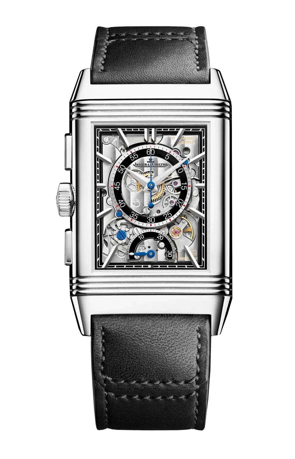 REVERSO TRIBUTE ХРОНОГРАФ - 389848J JAEGER-LECOULTRE, серебряный — фото 3