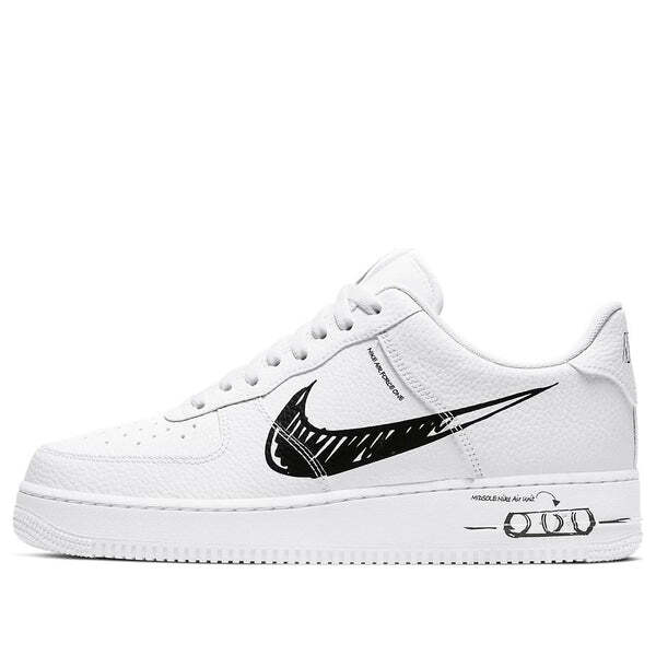 

Кроссовки air force 1 низкие Nike, белый