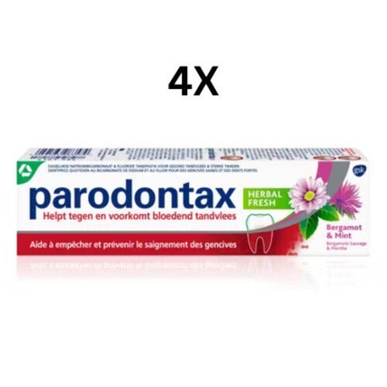 

Зубная паста Parodontax Herbal Fresh с бергамотом и мятой 75 мл