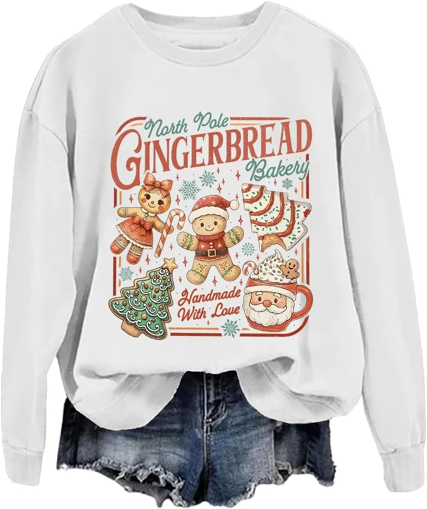 

Рождественский свитшот с печеньем Gingerbread Bakery FITKEYS
