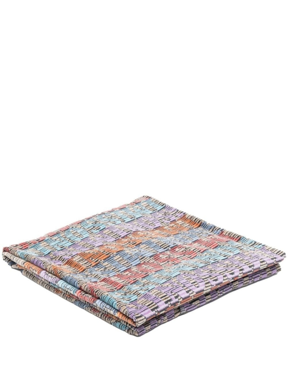 

Missoni Home пляжное полотенце с логотипом, синий