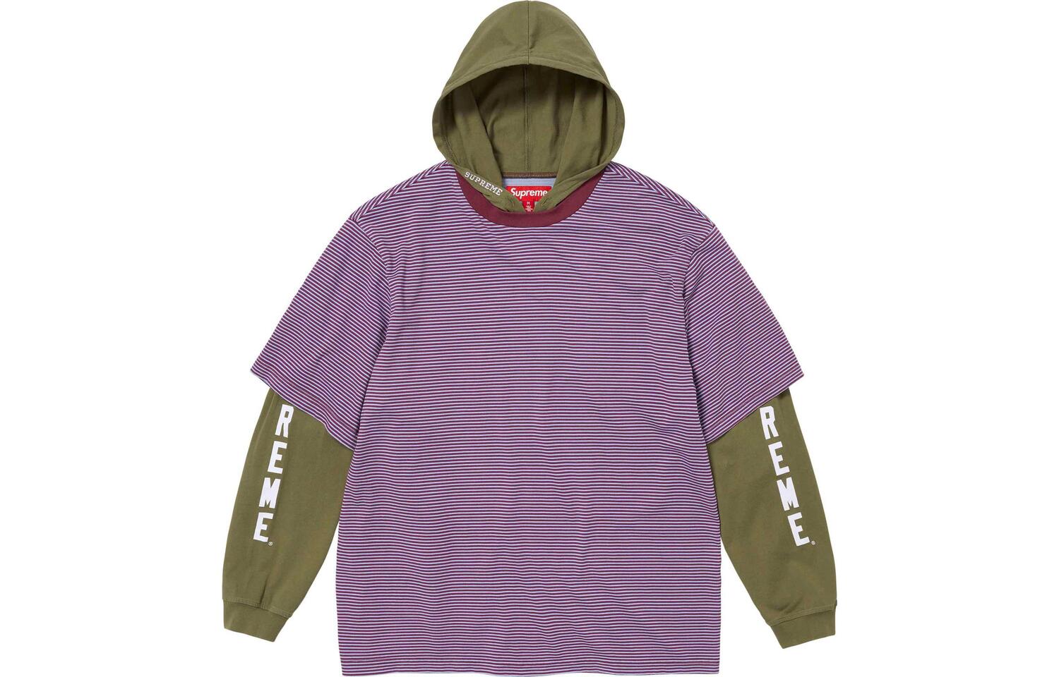 

Футболка SS24 унисекс Supreme, оливковый