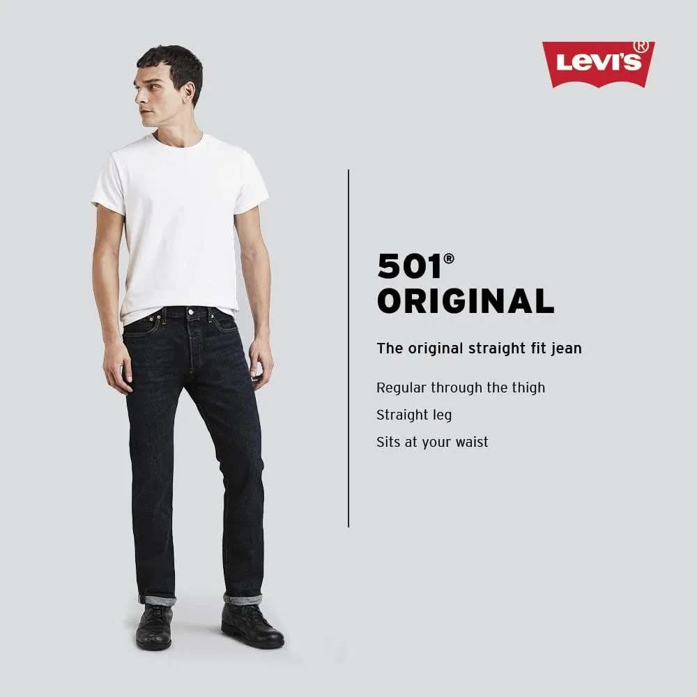 Джинсы Levi's 501 Original Fit, цвет O'patrick — фото 3