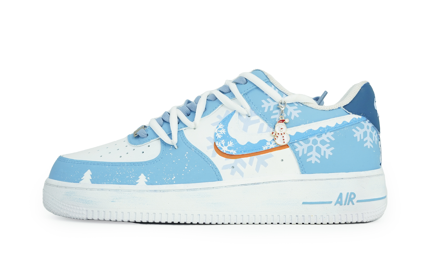 

Мужские кроссовки для скейтбординга Nike Air Force 1, The first snow of winter