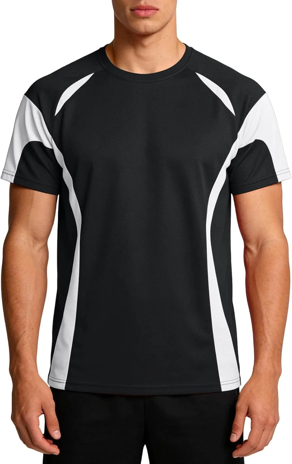 

Мужская футболка Active Quick Dry с круглым вырезом для бега и тренировок