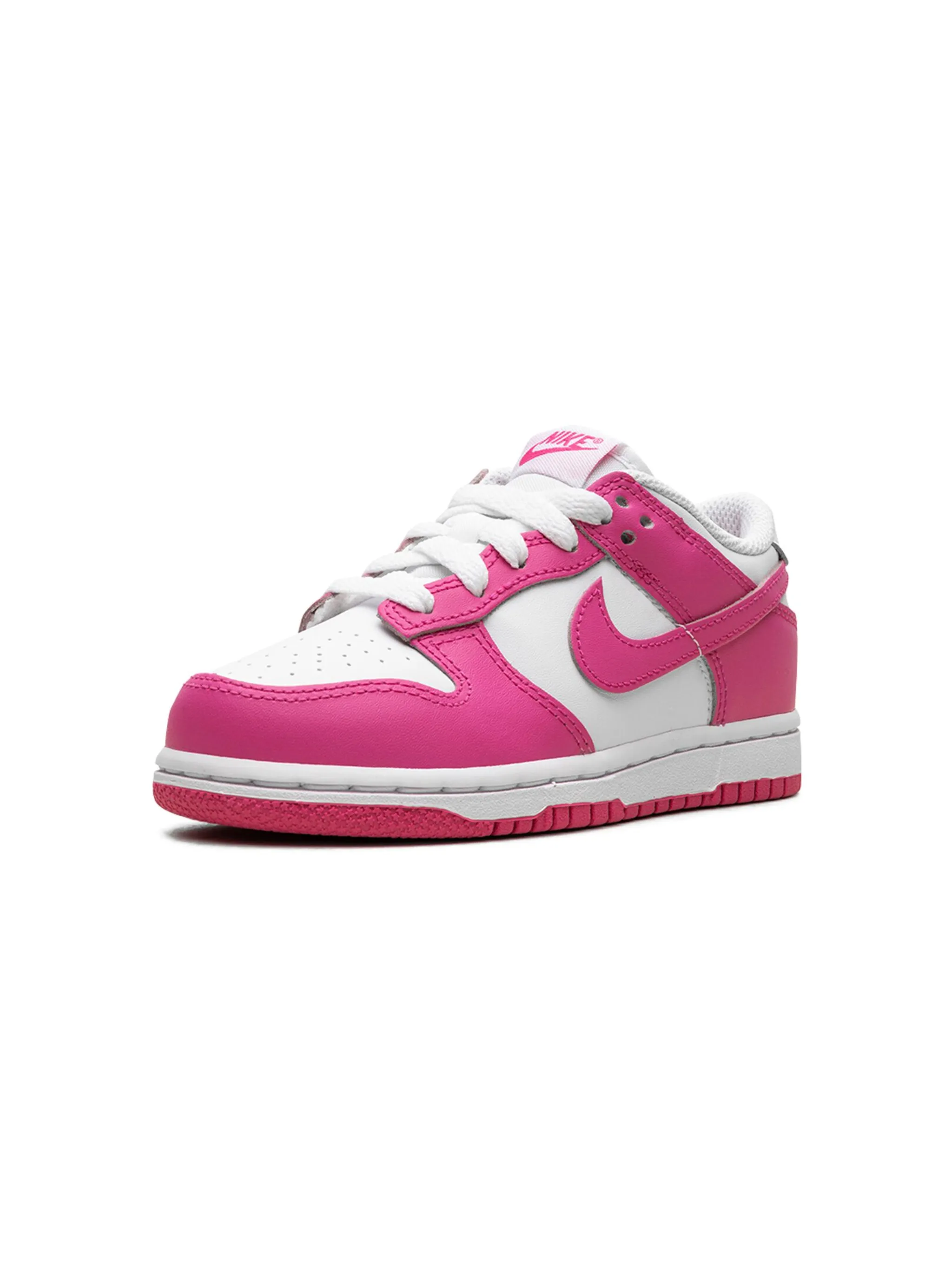 Кроссовки Dunk Low Laser Fuchsia Nike Kids, розовый — фото 4
