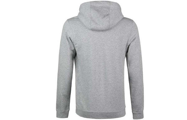 Толстовка Men's Nike Alphabet Printing Hooded Long Sleeves Gray, серый — фото 2