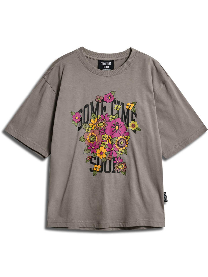 

Футболка Sometime Soon T-Shirt S/S Stsjessie Mädchen, цвет STEEPLE GRAY