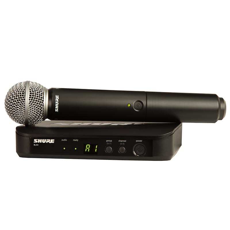 

Беспроводная система Shure Shure BLX24/SM58 Handheld Wireless System (J11 Band - 596-616 MHz)