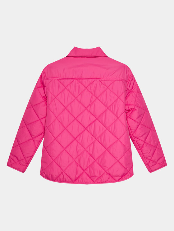 Переходная куртка свободного кроя Calvin Klein, розовый — фото 2