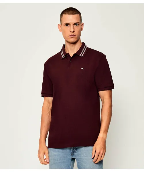 

Футболка поло Classic fit Calvin Klein Jeans, красный