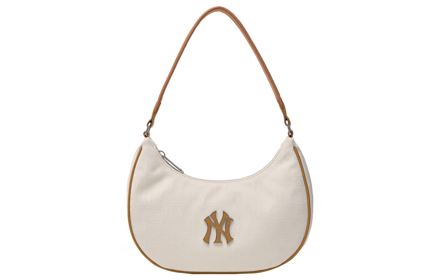 

MLB Полиэстеровый хлопковый плечевой рюкзак унисекс бежево-коричневый, Beige & Brown