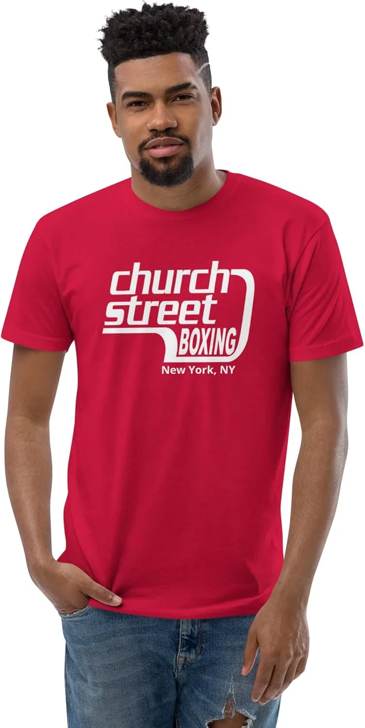 Футболка Active, Church Street Boxing Gym, Red
