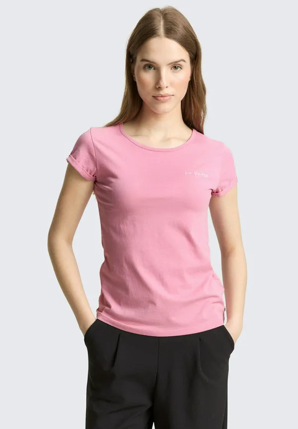 

Футболка с принтом mit stickerei Tom Tailor Denim, Soft Blush Rose, Розовый, Футболка с принтом mit stickerei Tom Tailor Denim, Soft Blush Rose