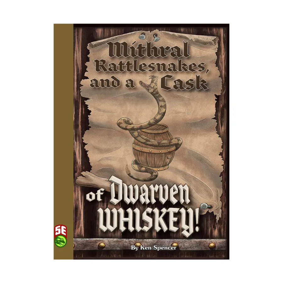 

Модуль Mithral, Rattlesnakes, and a Cask of Dwarven Whiskey! (5E), D&D 5e Adventures, Sourcebooks & Supplements (Frog God Games)