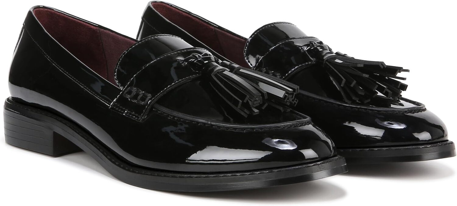 

Лоферы Carolyn Low Slip-ons Franco Sarto, цвет Black Synthetic