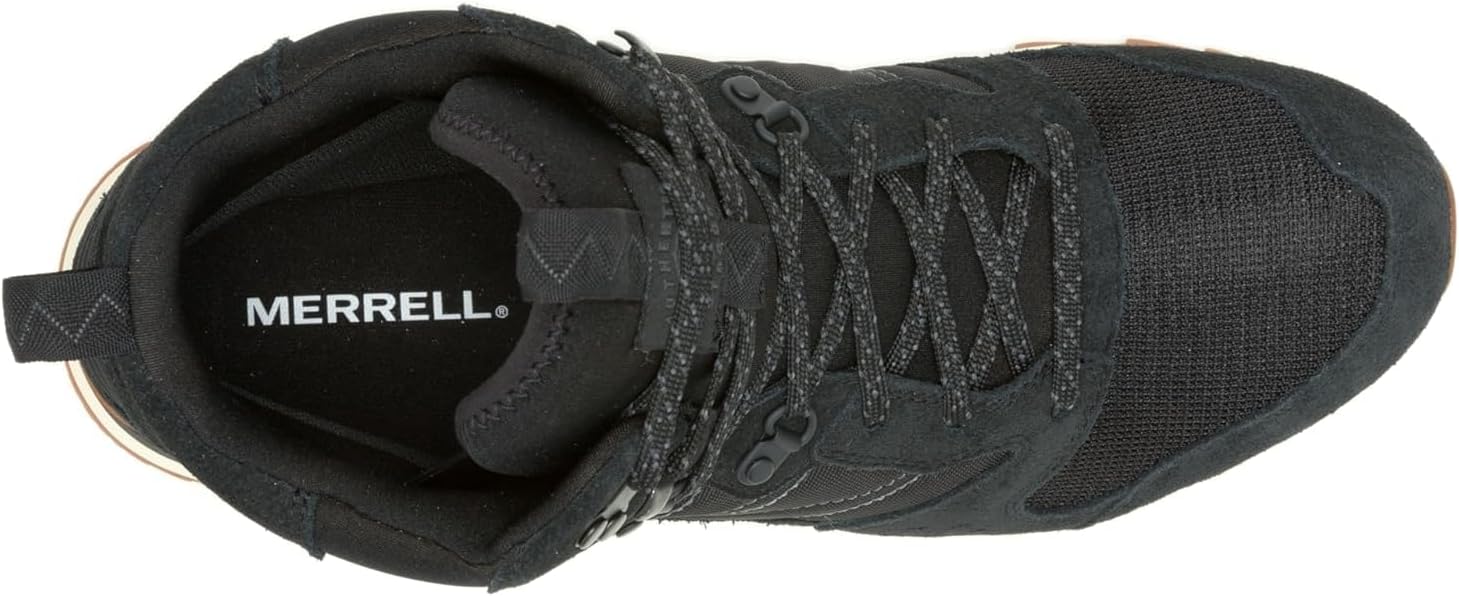Мужские кроссовки Merrell Alpine 83 Sneaker Recraft Mid водонепроницаемые, черный — фото 2