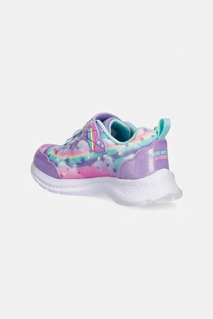 Кроссовки детские CUTIE CRITTERS Skechers, фиолетовый — фото 3