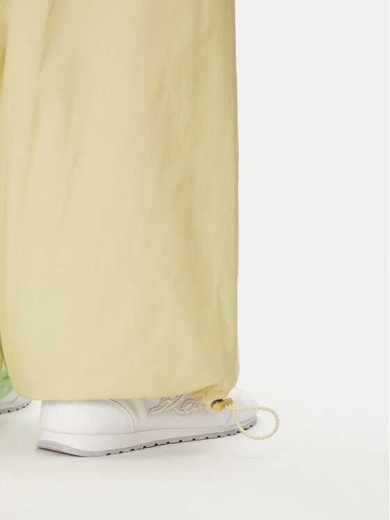 Свободные спортивные штаны Stella McCartney JI5134 Adidas By Stella Mccartney, зеленый — фото 4